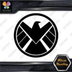 Compatible Sheild Eagle Cartoons Comics Emblem Logo Decals Stickers Vinyl