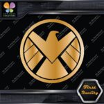 Compatible Sheild Eagle Cartoons Comics Emblem Logo Decals Stickers Vinyl - Image 17