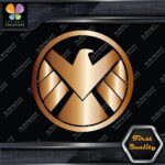 Compatible Sheild Eagle Cartoons Comics Emblem Logo Decals Stickers Vinyl - Image 19