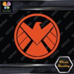 Compatible Sheild Eagle Cartoons Comics Emblem Logo Decals Stickers Vinyl - Image 8