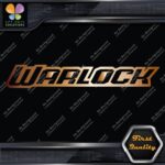 Compatible Warlock Bedside Panel Box Trucks Name Vinyl Decals Stickers - Image 19