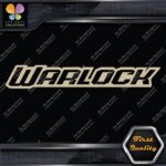 Compatible Warlock Bedside Panel Box Trucks Name Vinyl Decals Stickers - Image 23