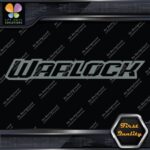Compatible Warlock Bedside Panel Box Trucks Name Vinyl Decals Stickers - Image 5