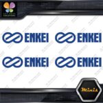 Compatible Enkei Wheels JDM Tuning Pack of 4 MINI SIZE Decals Stickers Vinyl - Image 11