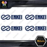 Compatible Enkei Wheels JDM Tuning Pack of 4 MINI SIZE Decals Stickers Vinyl - Image 12