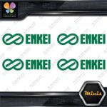 Compatible Enkei Wheels JDM Tuning Pack of 4 MINI SIZE Decals Stickers Vinyl - Image 15