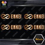 Compatible Enkei Wheels JDM Tuning Pack of 4 MINI SIZE Decals Stickers Vinyl - Image 19