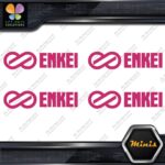 Compatible Enkei Wheels JDM Tuning Pack of 4 MINI SIZE Decals Stickers Vinyl - Image 20