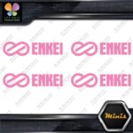 Compatible Enkei Wheels JDM Tuning Pack of 4 MINI SIZE Decals Stickers Vinyl - Image 21