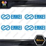 Compatible Enkei Wheels JDM Tuning Pack of 4 MINI SIZE Decals Stickers Vinyl - Image 10