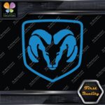 Compatible Head Badge Trucks Emblem Logo Ram Animal Vinyl Decals Stickers - Image 11