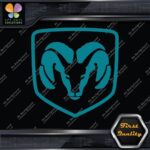 Compatible Head Badge Trucks Emblem Logo Ram Animal Vinyl Decals Stickers - Image 14