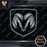 Compatible Head Badge Trucks Emblem Logo Ram Animal Vinyl Decals Stickers - Image 4