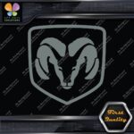 Compatible Head Badge Trucks Emblem Logo Ram Animal Vinyl Decals Stickers - Image 5