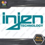 Compatible Injen Technology Exhaust Logo Tuning Racing JDM Vinyl Decals Stickers - Image 13