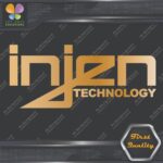 Compatible Injen Technology Exhaust Logo Tuning Racing JDM Vinyl Decals Stickers - Image 17