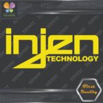 Compatible Injen Technology Exhaust Logo Tuning Racing JDM Vinyl Decals Stickers - Image 7