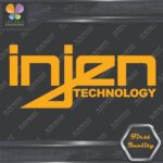 Compatible Injen Technology Exhaust Logo Tuning Racing JDM Vinyl Decals Stickers - Image 29