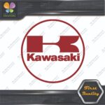 Compatible Kawasaki Vintage Circle K Logo Motocycles Vinyl Decals Stickers - Image 11