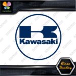 Compatible Kawasaki Vintage Circle K Logo Motocycles Vinyl Decals Stickers - Image 16