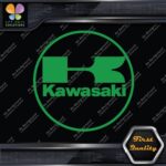 Compatible Kawasaki Vintage Circle K Logo Motocycles Vinyl Decals Stickers - Image 3