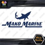 Compatible Mako Marine Fishing Boats Shark Name Outboard Decals Stickers Vinyl - Image 12