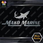 Compatible Mako Marine Fishing Boats Shark Name Outboard Decals Stickers Vinyl - Image 18