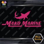 Compatible Mako Marine Fishing Boats Shark Name Outboard Decals Stickers Vinyl - Image 20