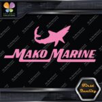 Compatible Mako Marine Fishing Boats Shark Name Outboard Decals Stickers Vinyl - Image 21