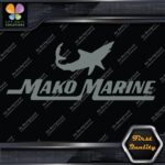 Compatible Mako Marine Fishing Boats Shark Name Outboard Decals Stickers Vinyl - Image 5