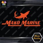 Compatible Mako Marine Fishing Boats Shark Name Outboard Decals Stickers Vinyl - Image 8