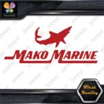 Compatible Mako Marine Fishing Boats Shark Name Outboard Decals Stickers Vinyl - Image 9
