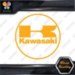 Compatible Kawasaki Vintage Circle K Logo Motocycles Vinyl Decals Stickers - Image 29