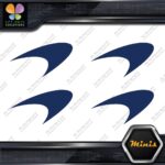 Compatible McLaren Sports Cars Logo Pack of 4 MINI SIZE Decals Stickers Vinyl - Image 12