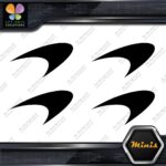 Compatible McLaren Sports Cars Logo Pack of 4 MINI SIZE Decals Stickers Vinyl - Image 3