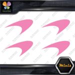 Compatible McLaren Sports Cars Logo Pack of 4 MINI SIZE Decals Stickers Vinyl - Image 21