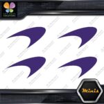 Compatible McLaren Sports Cars Logo Pack of 4 MINI SIZE Decals Stickers Vinyl - Image 22