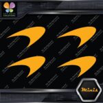 Compatible McLaren Sports Cars Logo Pack of 4 MINI SIZE Decals Stickers Vinyl - Image 7