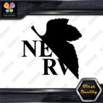 Compatible NERV Evangelion Fandom Anime Emblem Logo Decals Stickers Vinyl