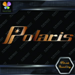 Compatible with Polaris P Star Vintage Logo Name Vinyl Decals Stickers - Image 15