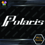 Compatible with Polaris P Star Vintage Logo Name Vinyl Decals Stickers