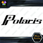 Compatible with Polaris P Star Vintage Logo Name Vinyl Decals Stickers - Image 4
