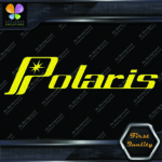 Compatible with Polaris P Star Vintage Logo Name Vinyl Decals Stickers - Image 6