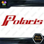 Compatible with Polaris P Star Vintage Logo Name Vinyl Decals Stickers - Image 7
