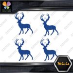 Deer Standing Up Male Stag Buck Pack of 4 MINI SIZE Decals Stickers Vinyl - Image 11
