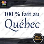 100% Fait au Québec Quebec Canadian Canada Province Decals Stickers Vinyl - Image 12