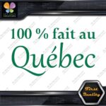 100% Fait au Québec Quebec Canadian Canada Province Decals Stickers Vinyl - Image 15