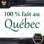 100% Fait au Québec Quebec Canadian Canada Province Decals Stickers Vinyl - Image 16