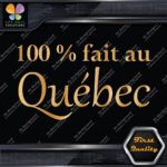100% Fait au Québec Quebec Canadian Canada Province Decals Stickers Vinyl - Image 17