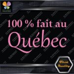 100% Fait au Québec Quebec Canadian Canada Province Decals Stickers Vinyl - Image 21